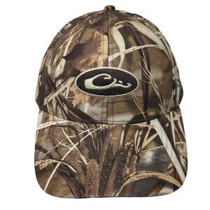 Drake Waterfowl Baseball Cap Brown Tan Green Camo Duck Hunting One Size Hat